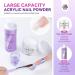 SAVILAND Acrylic Nail Kit - 100% Essential Oil 2oz Clear Powder Liquid Set & Nail Practice Mat - Professional DIY Nail Art for Beginners - Buy Online on SooperMarket.com
