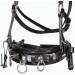 Heinick-Reitsport Professional Leather Cavesson - Black Stainless Steel Bit Strap Nosepiece for Thoroughbreds | International Shipping Available - Buy Online on SooperMarket.com