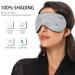 WELLDAY Butterfly and Wildflowers Sleep Mask - Soft Comfort Eye Shade Cover for Men and Women - Adjustable Strap for Complete Blockout Light - Buy Online on SooperMarket.com