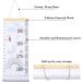 Heyu-Lotus Kids Height Chart 200X20CM | Unicorn 2 | Wall Hanging Growth Chart for Boys and Girls | Removable Canvas and Wood Measuring Ruler | Children Bedroom Decoration - Buy Online on SooperMarket.com