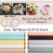 CCINEE 60 Sheets Gold Edge Flower Wrapping Paper Waterproof Fresh Flower Packing Material with Ribbon Florist Bouquet Supplies DIY Craft Gift Packing 10 Colors Golden Edge-60Sheet/10Colors(3PCS Ribbon) - Buy Online on SooperMarket.com