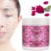 Jelly Masks for Facials Peel Off Moisturizing Jelly Mask Powder Hyaluronic Acid Floral Extract Essence Diy Esthetician Spa Face Skincare Mask Rose Moisturizing Mask