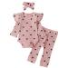 Baby Girl Clothes Outfits White Lace Ruffle Romper Top +Jeans Shorts Clothing Set 3-24 Months 0-3 Months Pink