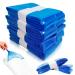 Refilling film refill packs 10 pack refill cassette refill pack 4.5m refill film for diaper pail anti -odor diaper -loose refill cassettes compatible with diaper pail (blue)