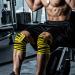 TAVIEW Weightlifting Knee Choner & Elbow Support - 1 Pair 180cm Elastic Compression for Powerlifting Fitness Cross-Training & Gym - Yellow - Buy Online on SooperMarket.com