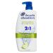 Head & Shoulders Green Apple 2-in-1 Shampoo + Conditioner 835ML White Green Blue