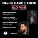 Suavecito Premium Blends Beard Oil - Black Amber Fragrance 1 Fl Oz/28g - Buy Online on SooperMarket.com