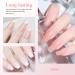 Acrylic Nail Powder Set - 4 Colors (Clear, French White, Nude, Pink) for Nail Extension & 3D Carving - Professional Polymer Colored Acrylic Powder - 28g - UK - Buy Online on SooperMarket.com