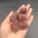 ALKOY Natural Crystal Rough 1pc Natural Red Strawberry Quartz Raw Stone Rough Crystal Gemstone Specimen Home Decoration FZUGEDRLI - Buy Online on SooperMarket.com