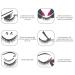 Buy 4 Pairs of 3D False Eyelashes - Reusable Natural Eyelashes Set (G106) | International Shipping - Buy Online on SooperMarket.com