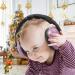 GUKOY Baby Ear Protection Headphones | Noise Cancelling Ear Defenders for Ages 0-3 Years | Infant Hearing Protection Earmuffs in Pink - Buy Online on SooperMarket.com