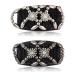 Kytpyi Hair Combs Slides for Women Hair Combs for Women 2 PCS Magic Elastic Beaded Hair Comb Slides Double Sided Clips Hair Comb for Women Girls DIY Hair Styling Hair Accessories for Daily Life Flowers B
