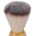 3-Part Men's Shaving Brush Set | Acrylic Holder & Nylon Bristle Care Kit for Wet Shaving - Buy Online on SooperMarket.com
