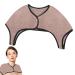 Calakono heating pillows for the shoulder |Thin heated collar 360-degree package |Washable neck warmer made of velvet all-year-old neck heating pillow heating pillows for the neck and shoulder relaxation camel L