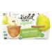 Pears 95 percent organic Diced Cup 4 Oz - Pack of 6 - SPu1019900