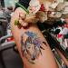 Oottati 12 Large Temporary Tattoos - Watercolor Flower Arm Design for Men and Women - Buy Online on SooperMarket.com