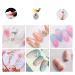 HanyoSheng Nail Art Rendering Tools - Professional Dab Brushes & Pigment Application for UV Gel & Nail Design at Home - Buy Online on SooperMarket.com