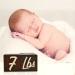 Solid Wood Baby Milestone Age Blocks - Gender Neutral Newborn Gifts & Keepsakes (3 Pcs, Brown) - Picture Props for Weekly, Monthly & Yearly Updates - Buy Online on SooperMarket.com