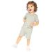 DreamBuy 20 Colours Ribbed Pyjama/Tracksuit/Loungewear Unisex Boys And Girls Pyjamas Baby Clothes Pyjamas For Women And Mens Pyjamas 2-3 Years Dove Grey Summer