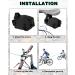 MUXIAO 2.5m Bike Tow Rope for Children - Retractable Parent-Child Bicycle Tow Rope Accessory | Outdoor Traction for Kids & MTB Trailers - Buy Online on SooperMarket.com