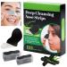 80 Pcs Nose Strips Pore Blackhead Remover Strips Nose Charcoal Bamboo Deep Cleansing of Blackheads Remover to All Skin Types Nose Blackhead Removal Skin Care at Home for Women Men(Black)