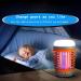Buzz Blast Pro Electric Cordless Mosquito Zapper for Outdoor and Indoor Portable Multifunctional Solar and USB Charging Bug Zapper Home Bedroom Backyard Camping Using (Orange) - Buy Online on SooperMarket.com