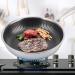 Qzwgz Cookg 51 31 8 Household 304 Stainless Steel Cooking Frying Pan Non-Stick Pot Kitchen Utensils 28cm - Buy Online on SooperMarket.com