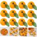 Alipis 50pcs orange cupboard desktop toys plastic teaching aids decorations Model Toy accessories mini Scene Photography Props decorate window False Orange Decor fake fruit - Buy Online on SooperMarket.com