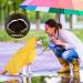 Lukovee Dog Raincoat with Clear Hood & Reflective Rim - Adjustable Waterproof Jacket for Dogs - Yellow - Size Large - Buy Online on SooperMarket.com