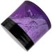 Buy Beauticom 6 Pieces Acrylic Round Clear Jars - Perfect for Creams Lotions Makeup Cosmetics & More - Purple Base with Black Lids - International Shipping Available - Buy Online on SooperMarket.com