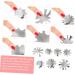 POPETPOP Nail Art Tool Scraper Tool 7.3x7.3cm Silver - Buy Online on SooperMarket.com