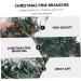 ABOOFAN 2 Pcs Pine Branch DIY Material Floral Boxes Wedding Decoration Christmas Pine Branches Household - Buy Online on SooperMarket.com