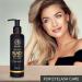 Jamaican Black Castor Oil 200ml - Natural Cold-Pressed Carrier Oil for Hair Eyelashes Eyebrows Beard & Nails - Ricinus Communis - Buy Online on SooperMarket.com