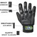 Full Finger Tactical Hard Back Gloves - Small | Paintball & Airsoft - Buy Online on SooperMarket.com