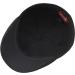 JANGOUL Men's Cotton Twill Flat Cap Black - Large-X-Large | Gatsby Newsboy Hunting Hat - Buy Online on SooperMarket.com