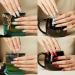 240PCS Medium Coffin Gel Nail Tips Set - Pre-Buffed Artificial Nails Kit - Buy Online on SooperMarket.com