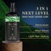 3-in-1 Mens Aftershave Balm Moisturiser & Hair Gel 200ml - Aloe Vera Gel with Hyaluronic Acid - Skin Care Face Moisturiser for Men - Post Shave Balm - Natural Mens Hair & Skincare - Satin Naturel - Buy Online on SooperMarket.com