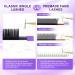 Buy Nagaraku Individual Eyelash Extensions - Permanent Volume & Matte Black - 16 Rows (0.15 D Curl 7-15mm Mix) | International Shipping Available - Buy Online on SooperMarket.com