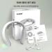 FIT KING Neck Massager with Heat & TENS Technology for Fatigue and Pain Relief - Cordless & Rechargeable Design | Remote Control & Voice Broadcast | 5 Modes 16 Intensities FT-056N - Buy Online on SooperMarket.com