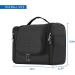 Extra Large Hanging Toiletry Bag for Men & Women - Waterproof Shower Bag with Metal Hook - Dopp Kit/Shaving Bag - Makeup Organizer (Black) - Buy Online on SooperMarket.com