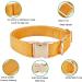 YUDOTE Ultra-Soft Natural Cotton Dog Collar for Large Dogs with Sensitive Skin - Orange L (1 Pack) - Buy Online on SooperMarket.com