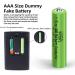 AAA Size Battery Placeholder Conductor - Fake Dummy Battery Setup Shell (4-Pack) for Easy Use - Buy Online on SooperMarket.com