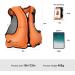 OMOUBOI Inflatable Snorkel Vest for Adults | Lightweight Buoyancy Aid for Swimming, Snorkeling, and Diving | Adjustable Leg Straps | Orange | 90-220 lbs - Buy Online on SooperMarket.com