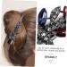minkissy clips Metal rhinestone hair barrette crocodile skin alligator hair clip Miss - Buy Online on SooperMarket.com