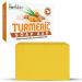 Herblov Turmeric Soap Bar for Face & Body – Natural Turmeric Skin Soap Wash for Dark Spots, Intimate Areas, Underarms – Turmeric Face Soap Reduces Acne, Fades Scars & Cleanses Skin – 4oz Turmeric Bar Soap for All Skin Type…