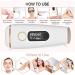 NBHDWF Unlimited Flash IPL Laser Hair Removal for Women - Mild Painless Full Body Use - Buy Online on SooperMarket.com