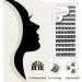 72 B&Q D Curl Cluster Lashes | Natural DIY Soft Eyelash Extensions - 12mm D-12 UK-FD-B48 - Buy Online on SooperMarket.com
