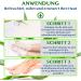 P-Beauty Footmaster Aloe - Intensive Foot Care Peeling Socks | Remove Rough Skin Cracks & Calluses | 5 Pairs for Silky Soft Feet - Buy Online on SooperMarket.com
