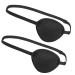 Tvoip 2Pcs Single Eye Mask 3D Stereo Comfort Sponge Shading Cover Training Pirate Toy Eye Patch Eye Mask For Children Adult Kids