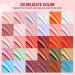 SAVILAND Jelly Gel Nail Polish Set - 30 Translucent Colors | Sheer Matte & Glossy Effects | Perfect for Nail Salons & DIY | Ideal Christmas & Holiday Gift - Buy Online on SooperMarket.com
